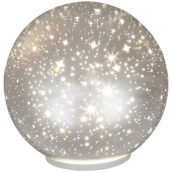 CASAYA Kugelleuchte, Integrierte LED, Warmweiß, Inkl. Leuchtmittel, Höhe: 20 Cm