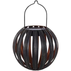 CASAYA Solarleuchte »Bernike«, Mit Erdspieß, Silberfarben