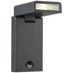 GLOBO LIGHTING LED-Außenwandleuchte »SPARROW«, 6,8 W, Inkl. Bewegungsmelder,