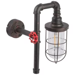 GLOBO Wandleuchte »BAYUDA«, E27, Ohne Leuchtmittel