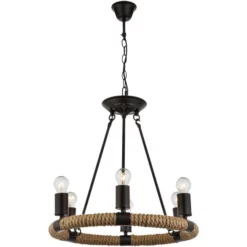 GLOBO Hängeleuchte »ULLEU«, E27, Ohne Leuchtmittel