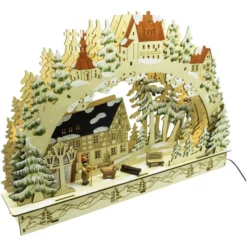 Schwibbogen, Höhe: 29 Cm, Batterie, Natur -Leuchten Verkaufsladen unnamed file 10334