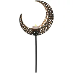 NÄVE Solarleuchte »Sichel «, Mit Erdspieß, Braun