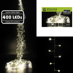 NOOR LIVING LED-Lichterkette, 300 Lichter, Warmweiß