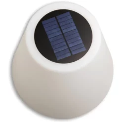 NÄVE Solarstehleuchte, T-förmig, Grau/weiß -Leuchten Verkaufsladen unnamed file 10722