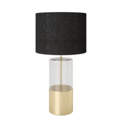 PHOENIX Tischlampe »ADRIENNE«, BxHxT: 36 X 69 X 36 Cm, Goldfarben