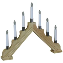 KONSTSMIDE Holzleuchter 7-flammig, Natur, Innen -Leuchten Verkaufsladen unnamed file 1084