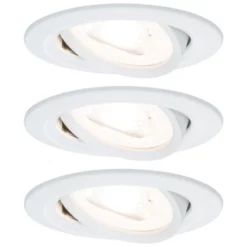 PAULMANN Einbauleuchte, 6,5 W, Einbautiefe: 9 Cm