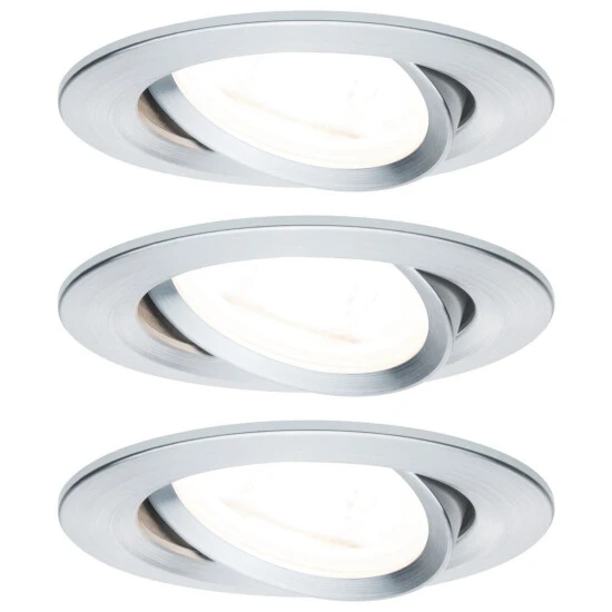 PAULMANN Einbauleuchte, 6,5 W, Einbautiefe: 9 Cm 1 PAULMANN Einbauleuchte, 6,5 W, Einbautiefe: 9 Cm