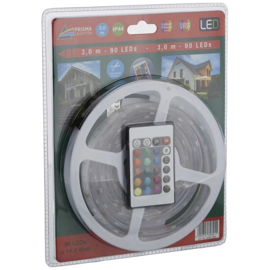 BRILONER Lichterband »LED Superline«, 3 M Mit 90 LED, RGB (mehrfarbig) 2 BRILONER Lichterband »LED Superline«, 3 M Mit 90 LED, RGB (mehrfarbig) – Bild 2