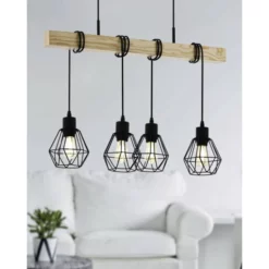 EGLO Pendelleuchte »TOWNSHEND 5«, E27, Ohne Leuchtmittel -Leuchten Verkaufsladen unnamed file 135