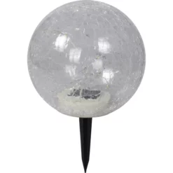 CASAYA Solarleuchte »Maila«, Rund, Mit Erdspieß, Warmweiß