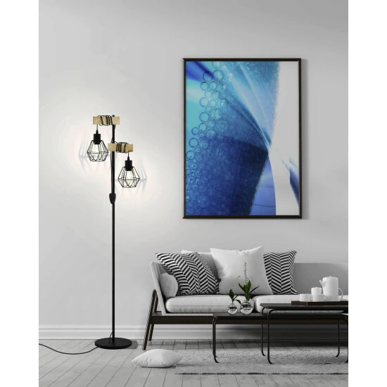 EGLO Stehleuchte »TOWNSHEND 5«, E27, Höhe: 166,5 Cm 2 EGLO Stehleuchte »TOWNSHEND 5«, E27, Höhe: 166,5 Cm – Bild 2