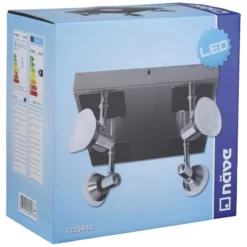 NÄVE LED-Spotrondell »Jericho«, Inkl. Leuchtmittel In Warmweiß -Leuchten Verkaufsladen unnamed file 1541