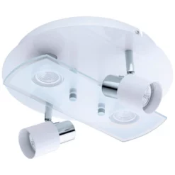 EGLO LED-Deckenleuchte »PAWEDO-SD«, GU10, Dimmbar, Inkl. Leuchtmittel In Warmweiß