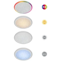 BRILONER LED-Wand-/Deckenleuchte »Edge«, Inkl. Leuchtmittel In Warmweiß -Leuchten Verkaufsladen unnamed file 1612