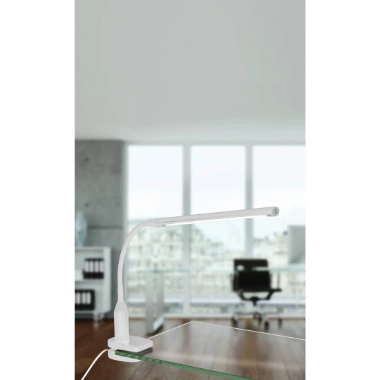 EGLO Klemmleuchte »LAROA«, Neutralweiß, Inkl. Leuchtmittel, Höhe: 27,5 Cm 2 EGLO Klemmleuchte »LAROA«, Neutralweiß, Inkl. Leuchtmittel, Höhe: 27,5 Cm – Bild 2