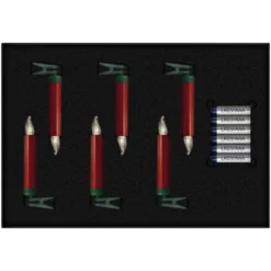 Krinner Christbaumkerzen Lumix Superlight Mini, Rot | Grün, 6er -Leuchten Verkaufsladen unnamed file 1828