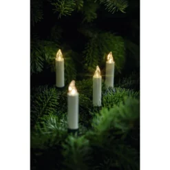 Krinner Christbaumkerzen Lumix Basic , Elfenbein, 10er -Leuchten Verkaufsladen unnamed file 1833