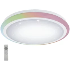 CASAYA Wand-/Deckenleuchte »Zacapa«, LED, Dimmbar, Inkl. Leuchtmittel