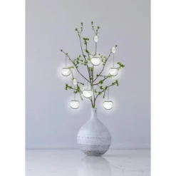 Krinner LED-Fensterbild »Lumix Deco Lights«, Glocken, Rund, ø: 10 Cm, Batterie, Silberfarben -Leuchten Verkaufsladen unnamed file 1883