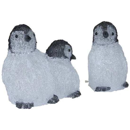 KONSTSMIDE Weihnachtsfigur, Pinguin, Höhe: 23 Cm, Netz, Weiß 3 KONSTSMIDE Weihnachtsfigur, Pinguin, Höhe: 23 Cm, Netz, Weiß – Bild 3