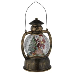 KONSTSMIDE LED-Kugellaterne, Kugelförmig, Höhe: 20 Cm, Batterie, Goldfarben/grün/rot -Leuchten Verkaufsladen unnamed file 1937