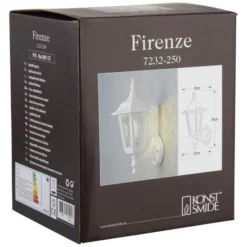 KONSTSMIDE Außenwandleuchte »Firenze«, 60 W 3 KONSTSMIDE Außenwandleuchte »Firenze«, 60 W -Leuchten Verkaufsladen unnamed file 1948