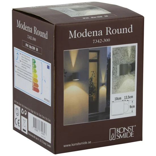 KONSTSMIDE Außenwandleuchte »Modena«, 25 W, Dimmbar 2 KONSTSMIDE Außenwandleuchte »Modena«, 25 W, Dimmbar – Bild 2