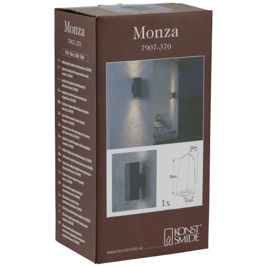 KONSTSMIDE Wandleuchte »Monza«, 35 W, Dimmbar 5 KONSTSMIDE Wandleuchte »Monza«, 35 W, Dimmbar – Bild 5