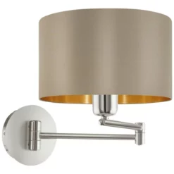 EGLO Wandleuchte »MASERLO«, E27, Ohne Leuchtmittel