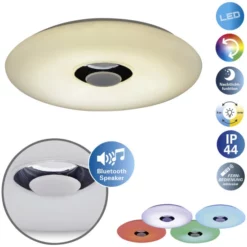 NÄVE LED-Deckenleuchte »Nashville«, Dimmbar, Inkl. Leuchtmittel In Warmweiß/neutralweiß/kaltweiß