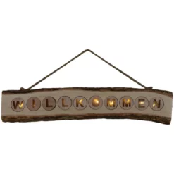 NÄVE LED-Wandleuchte »Willkommen«, Inkl. Leuchtmittel In Warmweiß -Leuchten Verkaufsladen unnamed file 2752