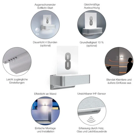 STEINEL Außenleuchte »L 820 LED«, 9,8 W, Inkl. Bewegungsmelder 3 STEINEL Außenleuchte »L 820 LED«, 9,8 W, Inkl. Bewegungsmelder – Bild 3