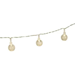 CASAYA LED-Lichterkette »Kugel«, 12 Lichter, Warmweiß