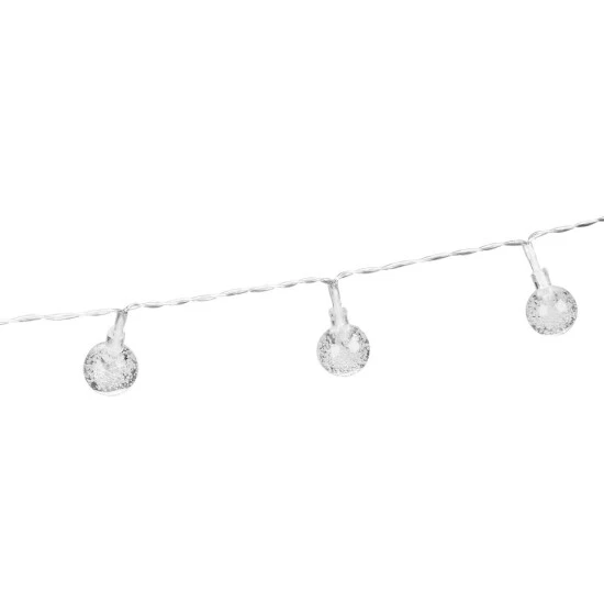 CASAYA LED-Lichterkette »Kugel«, 12 Lichter, Warmweiß 3 CASAYA LED-Lichterkette »Kugel«, 12 Lichter, Warmweiß – Bild 3