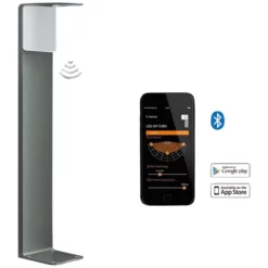 STEINEL LED-Wegeleuchte »GL 80 LED IHF«, 9,1 W, Inkl. Bewegungsmelder, Dimmbar