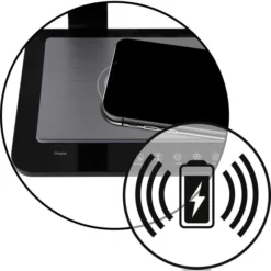 GLOBO Tischleuchte »HEKLA«, LED, Inkl. Leuchtmittel, Höhe: 66 Cm -Leuchten Verkaufsladen unnamed file 3044