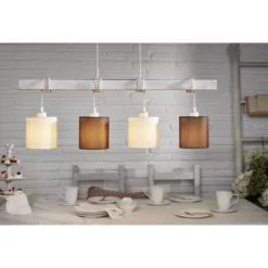 EGLO Hängeleuchte »TOWNSHEND 2«, Stahl, Holz -Leuchten Verkaufsladen unnamed file 3216