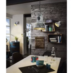 EGLO Stehleuchte »BARNSTAPLE«, Holz, Stahl -Leuchten Verkaufsladen unnamed file 3441