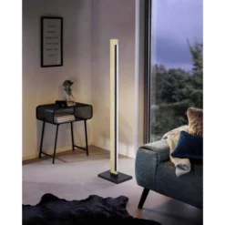 EGLO Stehleuchte »CAMACHO«, Stahl, Holz, 3000K -Leuchten Verkaufsladen unnamed file 3463