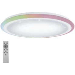 CASAYA Wand-/Deckenleuchte »LIPARI«, Stahl, 3000-6500K