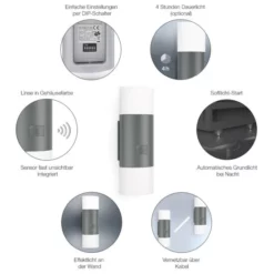 STEINEL Außenleuchte »L 910«, 9,8 W, Inkl. Bewegungsmelder -Leuchten Verkaufsladen unnamed file 359