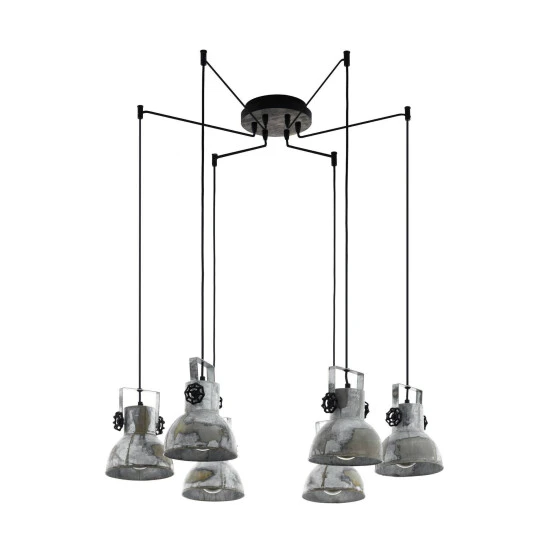 EGLO Hängeleuchte »BARNSTAPLE«, Holz, Stahl 1 EGLO Hängeleuchte »BARNSTAPLE«, Holz, Stahl