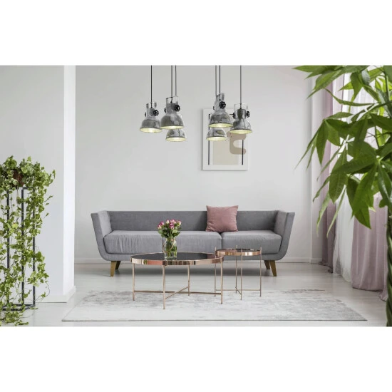 EGLO Hängeleuchte »BARNSTAPLE«, Holz, Stahl 2 EGLO Hängeleuchte »BARNSTAPLE«, Holz, Stahl – Bild 2