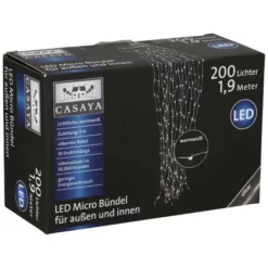 CASAYA LED-Bündel »Micro«, Silberfarben, 200 Lichter -Leuchten Verkaufsladen unnamed file 369