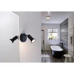 PAULMANN Strahler »Carolina«, Metall, Anthrazit/chromfarben 5 PAULMANN Strahler »Carolina«, Metall, Anthrazit/chromfarben -Leuchten Verkaufsladen unnamed file 3716