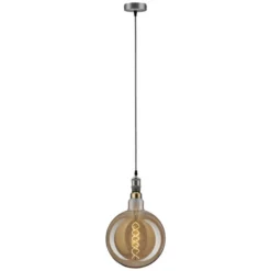 PAULMANN Pendelleuchte »Eldar«, Metall, Grau/nickelfarben -Leuchten Verkaufsladen unnamed file 3718