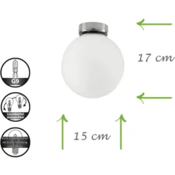LUCE DESIGN Deckenleuchte »CITY«, Glas, Weiß -Leuchten Verkaufsladen unnamed file 3873