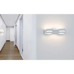 LUCE DESIGN LED-Wandleuchte »Wave«, Weiß, Inkl. Leuchtmittel, Breite: 36 Cm -Leuchten Verkaufsladen unnamed file 3906